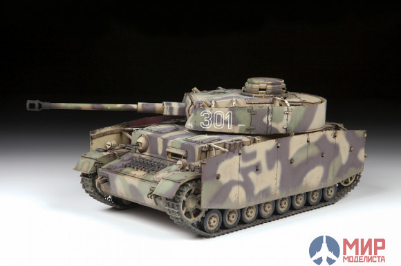 3674 Звезда 1/35 Немецкий танк "T-IV G"