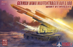UA72112 Modelcollect German WWII E-100 panzer weapon carrier with V1 Missile launcher