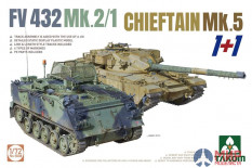 5008 Takom 1/72 FV 432 MK.2/1 + CHIEFTAIN MK.5