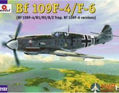 AMO72132 Amodel 1/72 Самолет Bf 109F-4/F-6