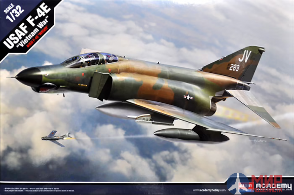 12133 Academy 1/32 USAF F-4E Vietnam War