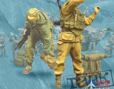 Т-35255 ТАНК "Советские бойцы разведроты ВДВ IV"( Афганистан 1979-1989 гг.) (2)