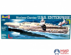 05046 REVELL АТОМНЫЙ УДАРНЫЙ АВИАНОСЕЦ (АВУА) ВМС США U.S.S. ENTERPRISE (1:720)