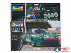 67032 REVELL ПОДАРОЧНЫЙ НАБОР АВТОМОБИЛЬ PORSCHE 934 RSR «VAILLANT» (1:24)