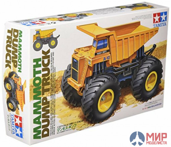 17013 Tamiya 1/32 Mammoth Dump Truck - грузовик