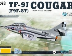KH80129 Kitty Hawk 1/48 Самолет TF-9J (F9F-8T) Cougar