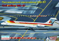 ее144110 Воcточный Экспресс 1/144 Пассажирский самолет MD-87 Iberia