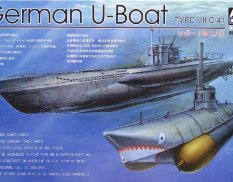 SE73504 AFV Club 1/350 Немецкая подводная лодка German U-Boat Type  VII C/41