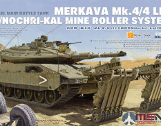 TS-049 Meng Model 1/35 Israel Main Battle Tank Merkava Mk.4/4LIC w/Nochri-Kal Mine Roller System