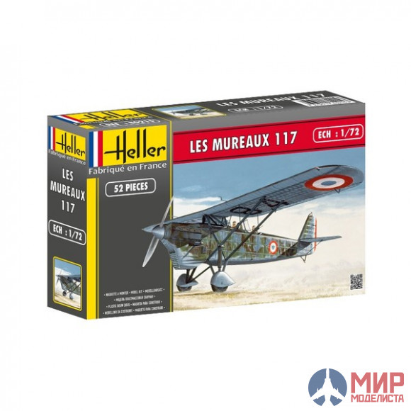 80215  Heller самолёт LES MUREAUX 117  (1:72)