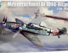 02297 Trumpeter 1/32 Самолет Мессершмитт Bf 109G-6 (поздний)