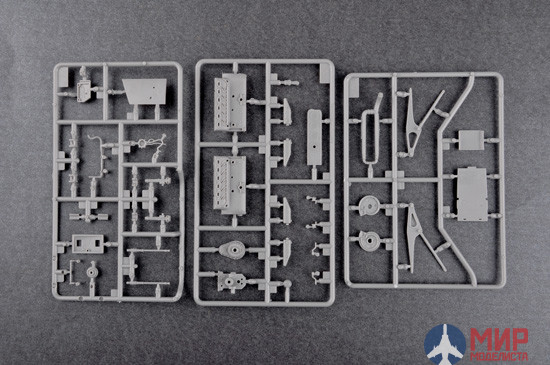 02297 Trumpeter 1/32 Самолет Мессершмитт Bf 109G-6 (поздний)