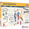 0720 Italeri автомобиль  TRUCK ACCESSORIES (1:24)