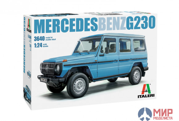 3640 Italeri автомобиль  MERCEDES BENZ G230  (1:24)