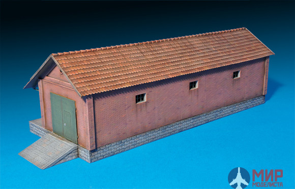 72029 MiniArt наборы для диорам  FREIGHT SHED  (1:72)