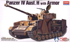 13233 Academy 1/35 Танк GERMAN PANZER IV H W/ARMOR (с экранами)