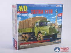 1583AVD AVD Models 1/43 Сборная модель Tatra-111R бортовой (с тентом)