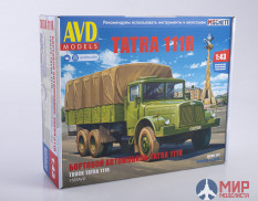 1583AVD AVD Models 1/43 Сборная модель Tatra-111R бортовой (с тентом)