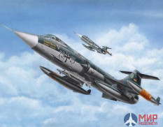 207201 Моделист 1/72 Самолет сверхзвуковой истребитель F-104G "Старфайтер"