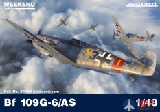 84169 Eduard 1/48 Bf 109G-6/AS Weekend Edition