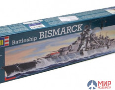 05098 REVELL НЕМЕЦКИЙ ЛИНЕЙНЫЙ КОРАБЛЬ BISMARCK (1:700)