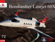 AMO72349 Amodel 1/72 Самолет Bombardier Learjet  60XR