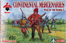 RB72042 Red Box 1/72 War of the Roses 3. Continental mercenaries