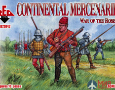 RB72042 Red Box 1/72 War of the Roses 3. Continental mercenaries