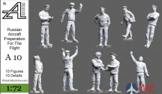 А10 Alex miniatures 1/72 Российские авиационные техники. Подготовка к полетам