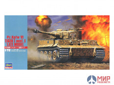 31136 Hasegawa 1/72 Танк Pz.VI TIGER I LATE MODEL
