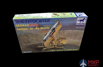 CB35075  ракета  Rheintochter  German R-3p  Surface-to-Air Missile  (1:35) Bronco