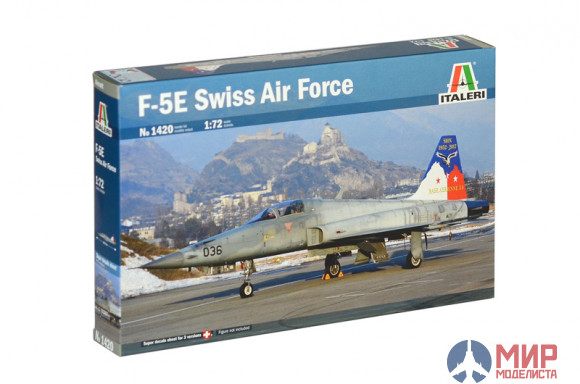 1420 Italeri 1/72 F-5E SWISS AIR FORCE