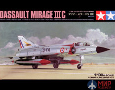 61603 Tamiya 1/100 Dassault Mirage III C