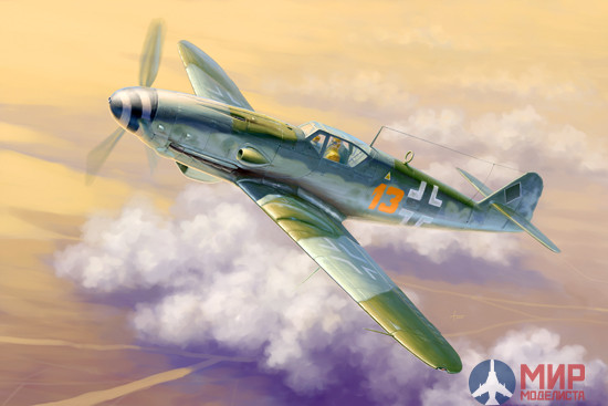 02299 Trumpeter 1/32 Самолет Messerschmitt Bf-109K-4