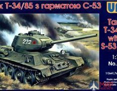 UM1-328 UM 1/72 Танк Т-34/85 с пушкой С-53