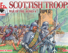 RB72043 Red Box 1/72 War of the Roses 4. Scottish troops