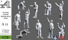 А11 Alex miniatures 1/72 Российские авиационные техники. Регламентные работы