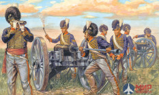 6041 Italeri фигуры WATERLOO (200years) BRITISH ARTILLERY (1:72)