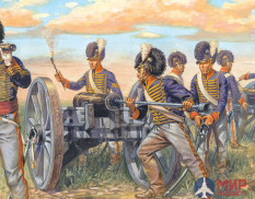 6041 Italeri фигуры WATERLOO (200years) BRITISH ARTILLERY (1:72)