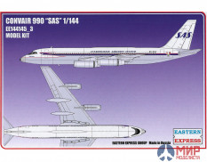 ЕЕ144145_3 Восточный Экспресс 1/144 Convair  990 SAS ( Limited Edition )