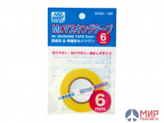 MT-601 Маскировочная лента MR.HOBBY  Mr.Masking Tape 6mm