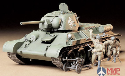 35149 Tamiya 1/35 Советский танк Т-34/76 ЧТЗ 1943