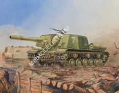 3532 Звезда 1/35 Советский истребитель танков ИСУ-152 "Зверобой"