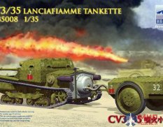 CB35008 Bronco Models SV 1/35 Lanciaflamme Tankette