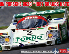 20585 Hasegawa 1/24 Автомобиль BRUN PORSCHE 962C "1987 Brands Hatch" (Limited Edition)