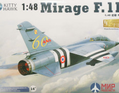 KH80112 Kitty Hawk 1/48 Самолет Mirage F.1B