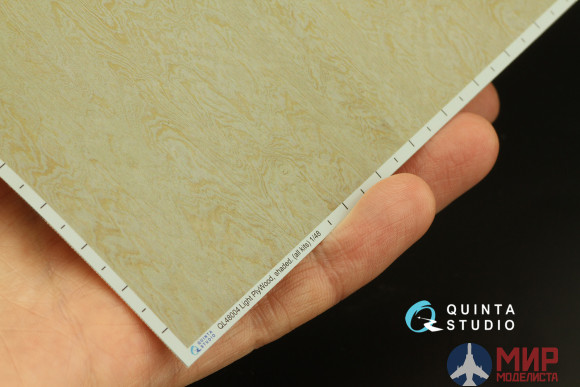 QL48004 Quinta Studio 1/48 Светлая фанера, контрастная