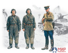 35181 ICM 1/35 Советский танковый экипаж 1939-1942