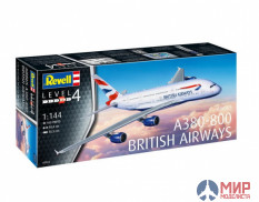 03922 REVELL АЭРОБУС A380-800 BRITISH AIRWAYS (1:144)