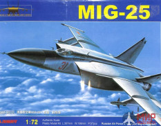 08M-M313 1/72 Kitech MiG-25 (Декаль от модели Звезда)